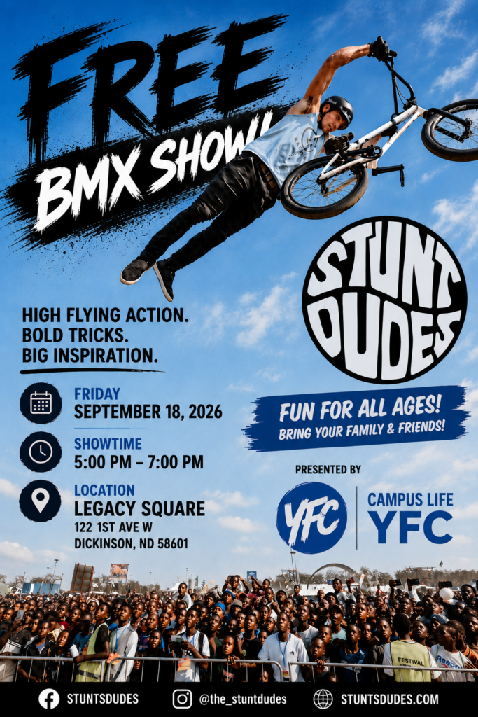 Free BMX Show with the Stunt Dudes